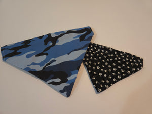 Camo Blue - Bandana