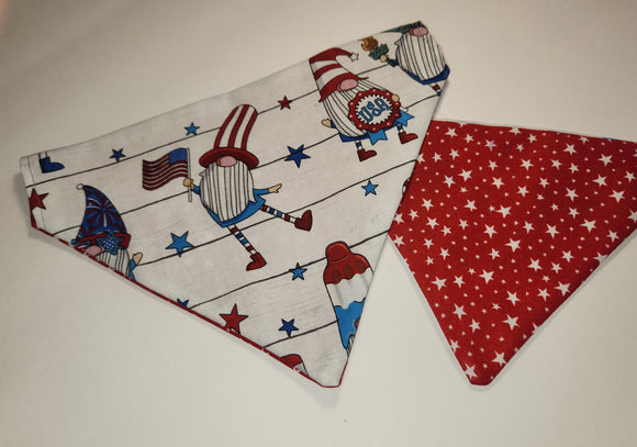 Fourth of July Gnomes - Bandana