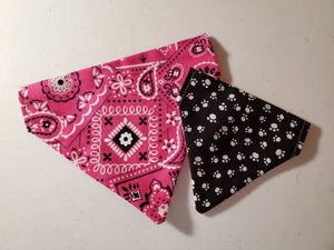 Bandana Print Dark Pink - Bandana