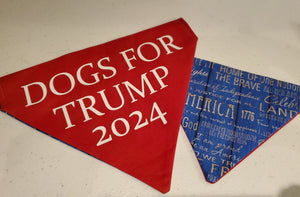 Dogs For Trump 2024 - Bandana
