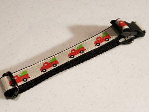 Christmas Truck Collar - Medium