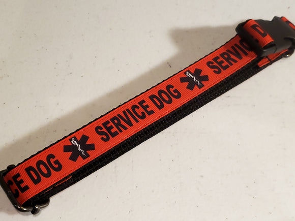 Service Dog Collar - XSmall/Small/Medium/Large