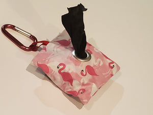 Waste Bag Holder - Flamingo Pink