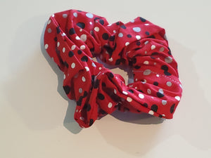Hair Tie - Red Polka Dots