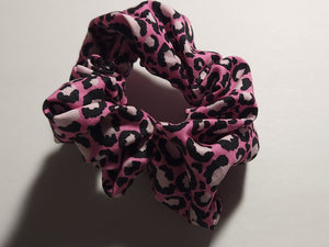 Hair Tie - Cheetah Print Pink