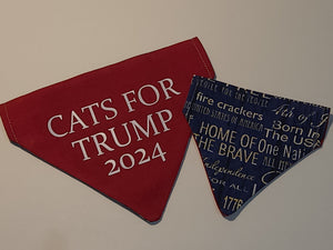 Cats For Trump 2024 - Bandana