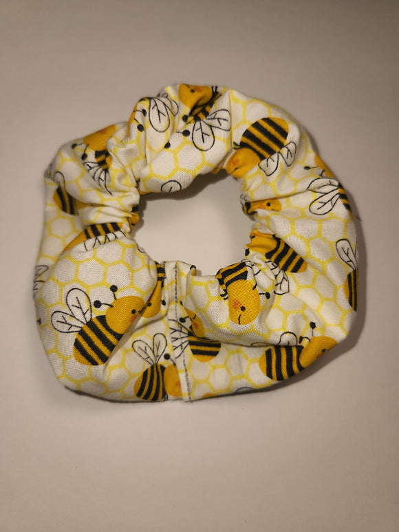 Hair Tie - Bees Yellow