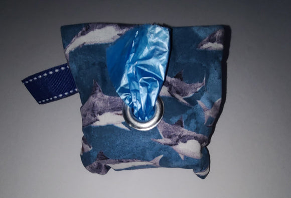 Waste Bag Holder - Sharks Great White