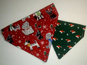 Christmas Red Dogs - Bandana