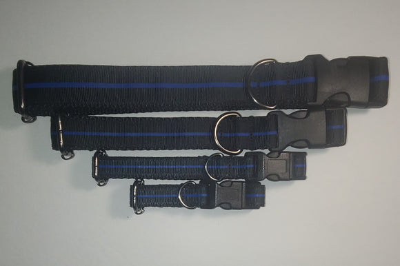 Thin Blue Line New Collar - XSmall/Small/Medium/Large