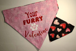 Your Furry Valentine Pink - Premium Bandana