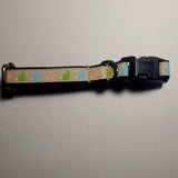 Easter Pastel Bunnies Collar - XSmall/Small/Medium