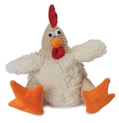 GoDog Toy for Tough Chewers - Fat Rooster