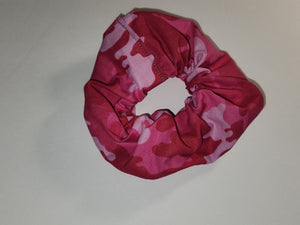 Hair Tie - Camo Pink