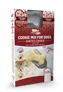 Santa's Cookie Mix with Bone Shaped Cookie Cutter - Dogs