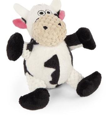 GoDog Toy for Tough Chewers - Sitting Cow