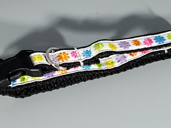 Flowers Multi-Color Collar - X-Small/Small