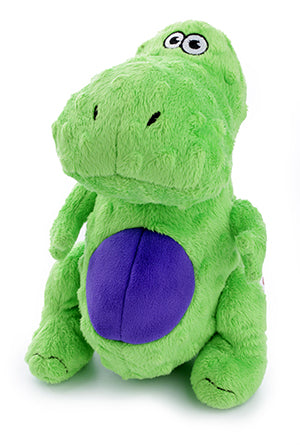 GoDog Toy for Tough Chewers - Green T.Rex