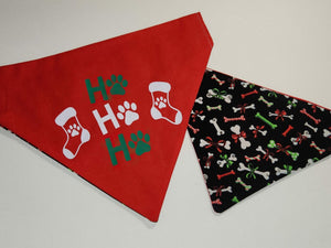 Christmas Stockings with HoHoHo - Premium Bandana