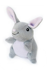 Mini Rabbit Plush Dog Toy - Small