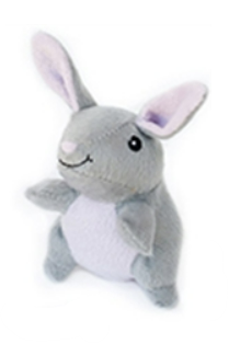 Mini Rabbit Plush Dog Toy - Small