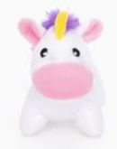 Mini Unicorn Plush Dog Toy - Small